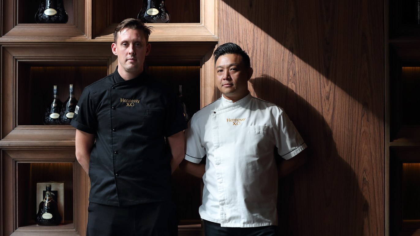 Chef Nurdin Topham and James Won — co-chefs of the 2016 Hennessy Odyssey