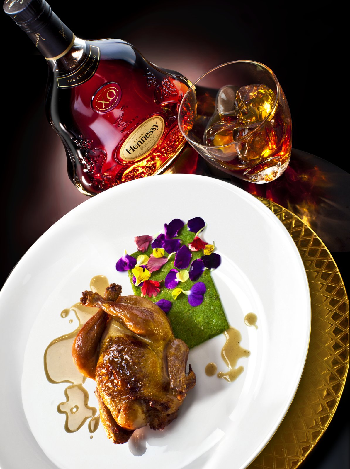 Hennessy X.O Appreciation Grows 2014 - spring chicken course