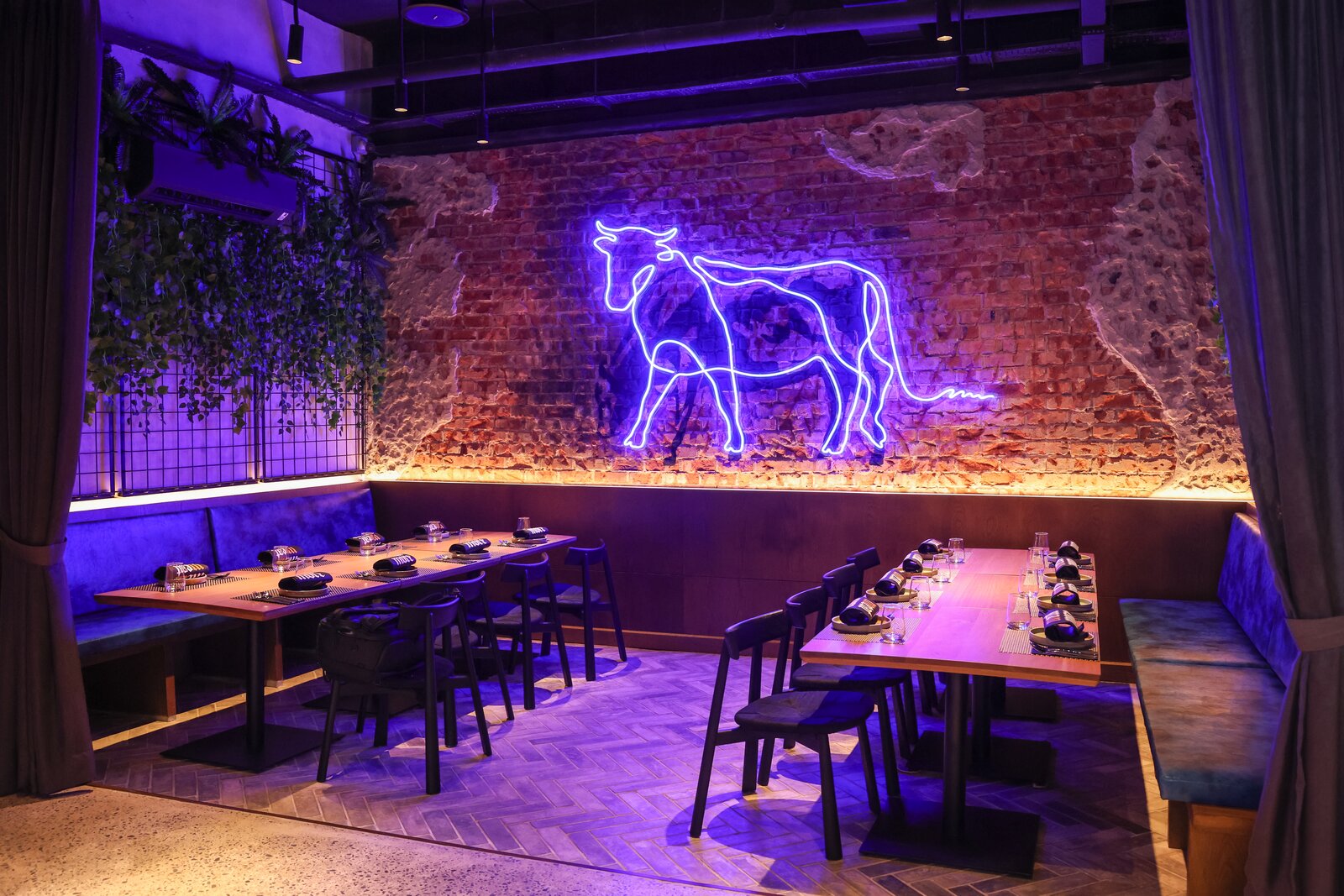 MeatMore dining room — the SoHo-format room as it stood at Bukit Bintang.