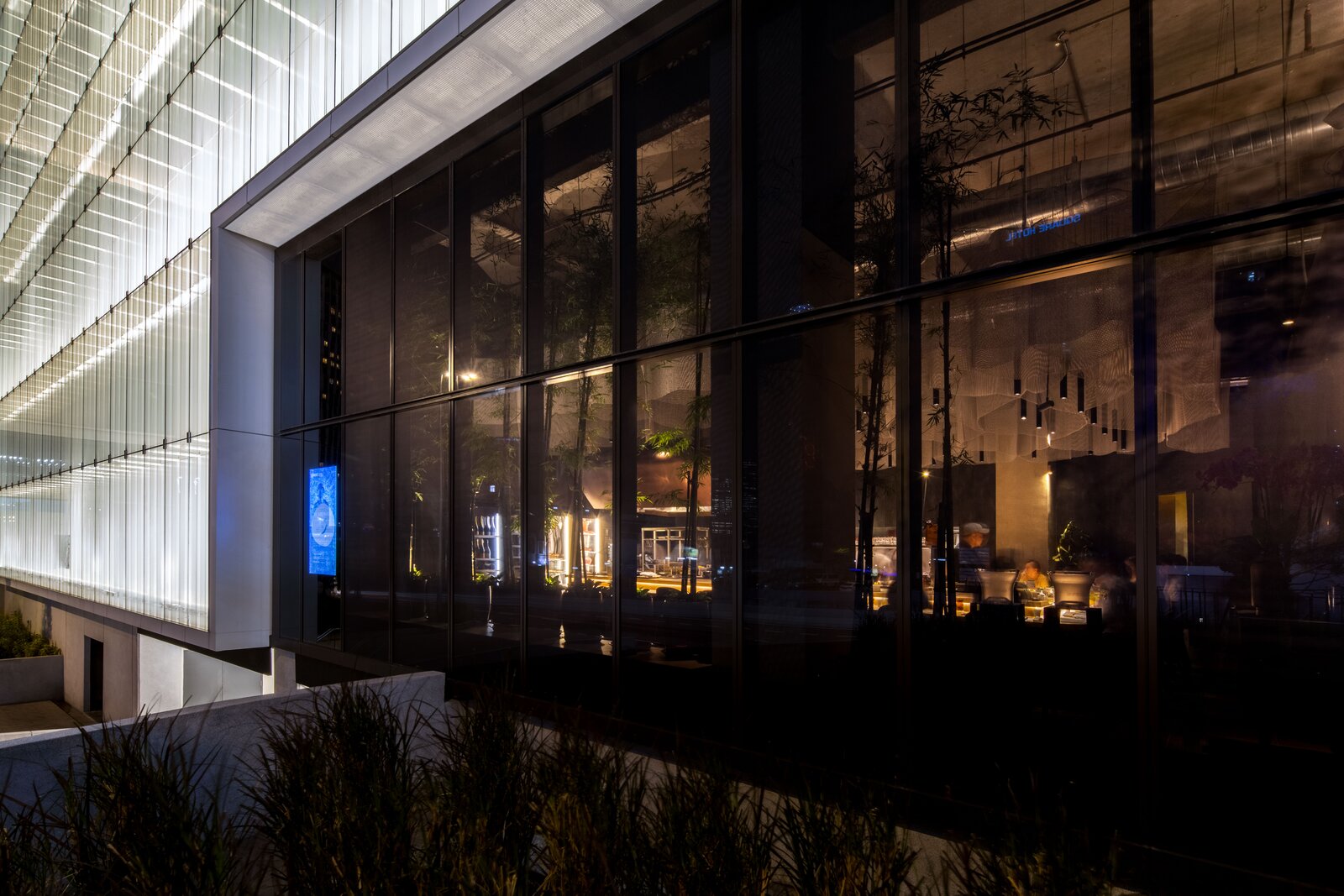 Shin'Labo interior — sculptural detail.