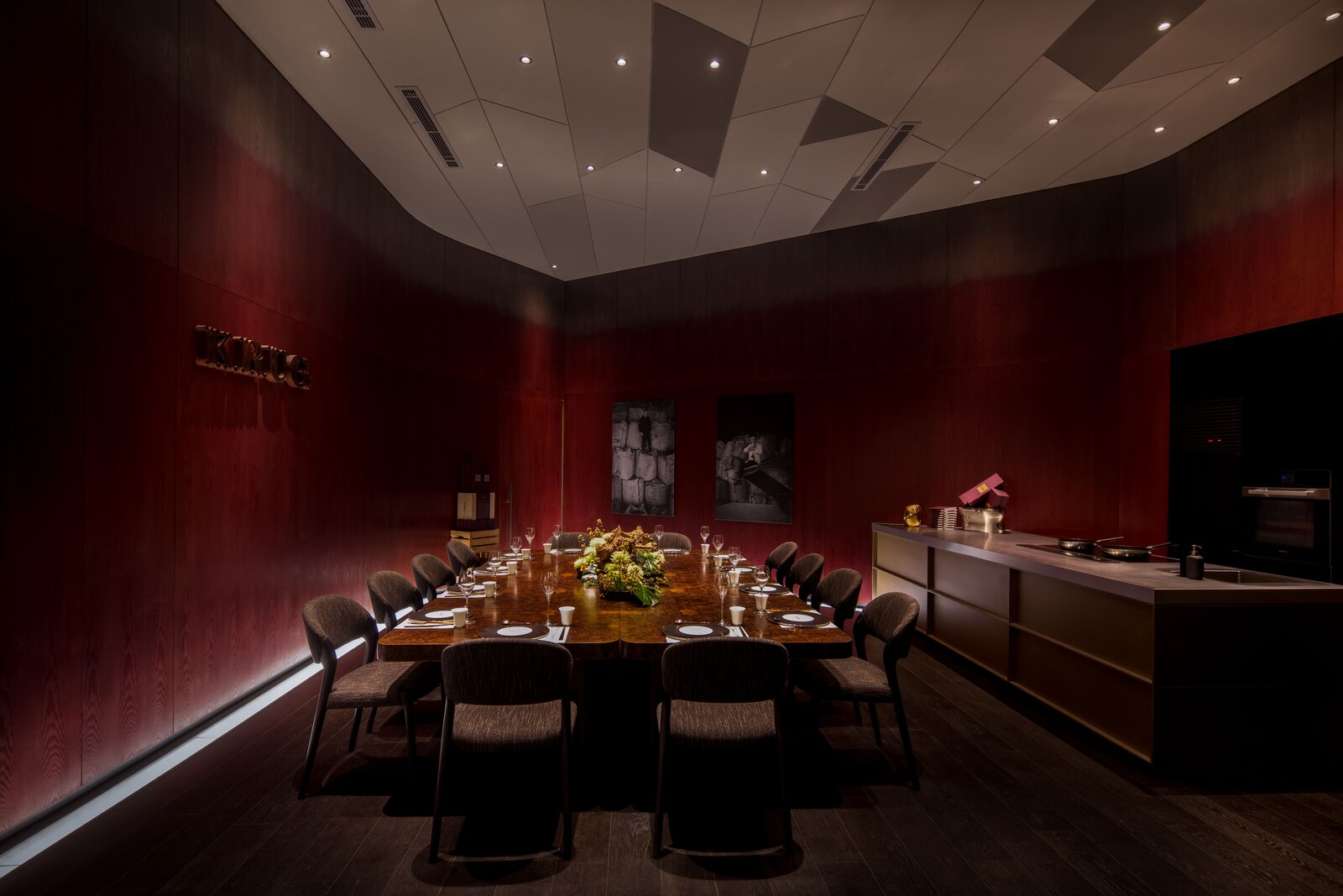 The Krug Chef's Table at Shin'Labo — Asia's only Krug Chef's Table.